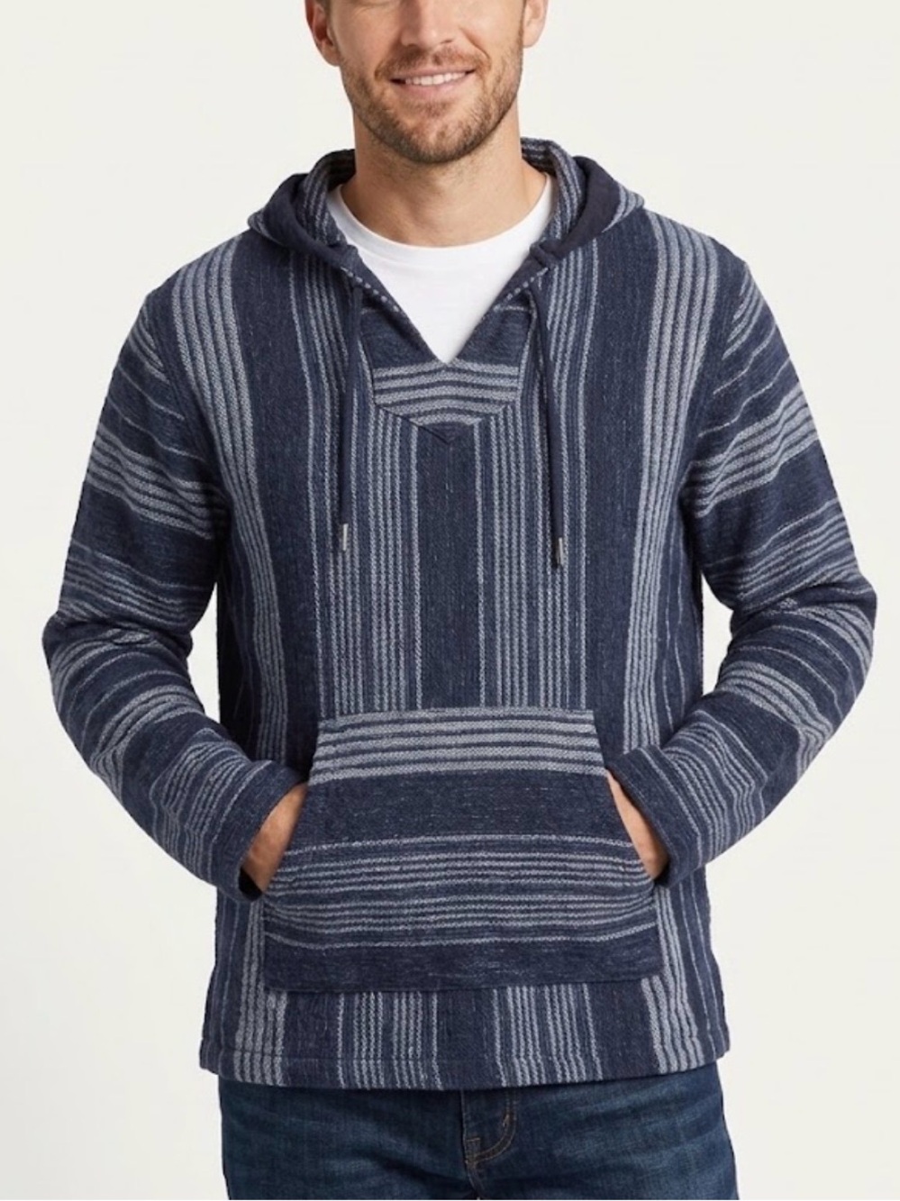Lucky Brand Men’s Baja Beach Hoodie Sweatshirt M Medium